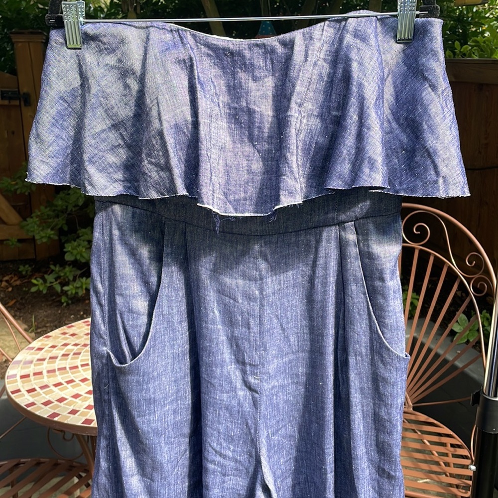 Milly Ruffle Jumpsuit - image 4